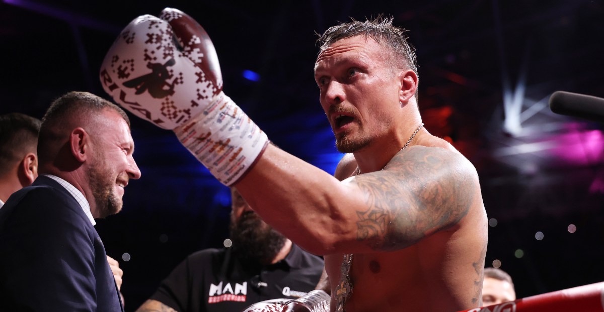 ‘I think it’s interesting’: Oleksandr Usyk says he wants a fight with Deontay Wilder
