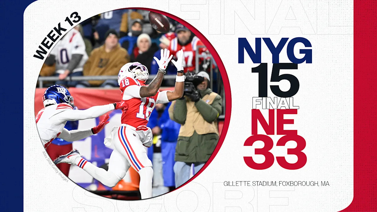 Instant analysis of Patriots' 33-15 blowout win over the Giants