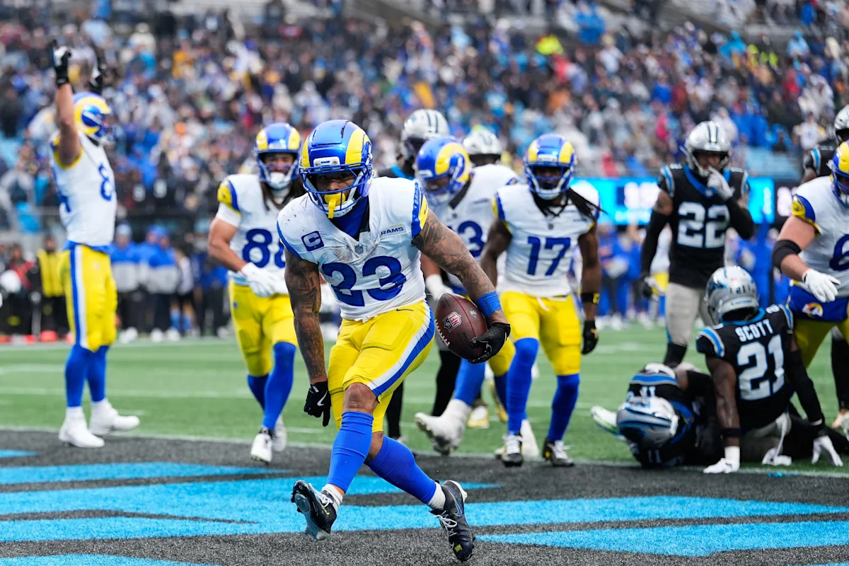 Kyren Williams moves up to 8th on Rams' list of rushing leaders