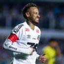 Neymar helps Santos stay up, knee surgery next