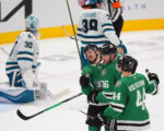 Rantanen has goal and 2 assists as Stars beat Sharks 4-1 to extend point streak to nine games