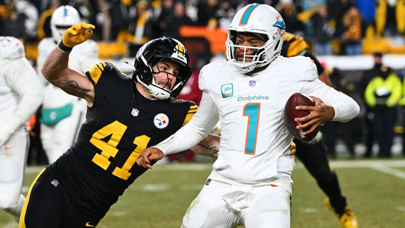 Sources: Dolphins bench Tua in favor of Ewers