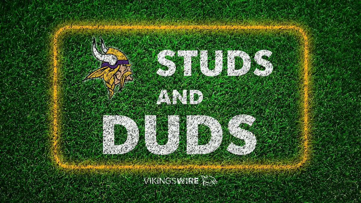 Studs and Duds from the Minnesota Vikings win over the Dallas Cowboys