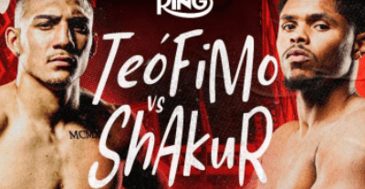 Teofimo Lopez vs Shakur Stevenson official for January 31