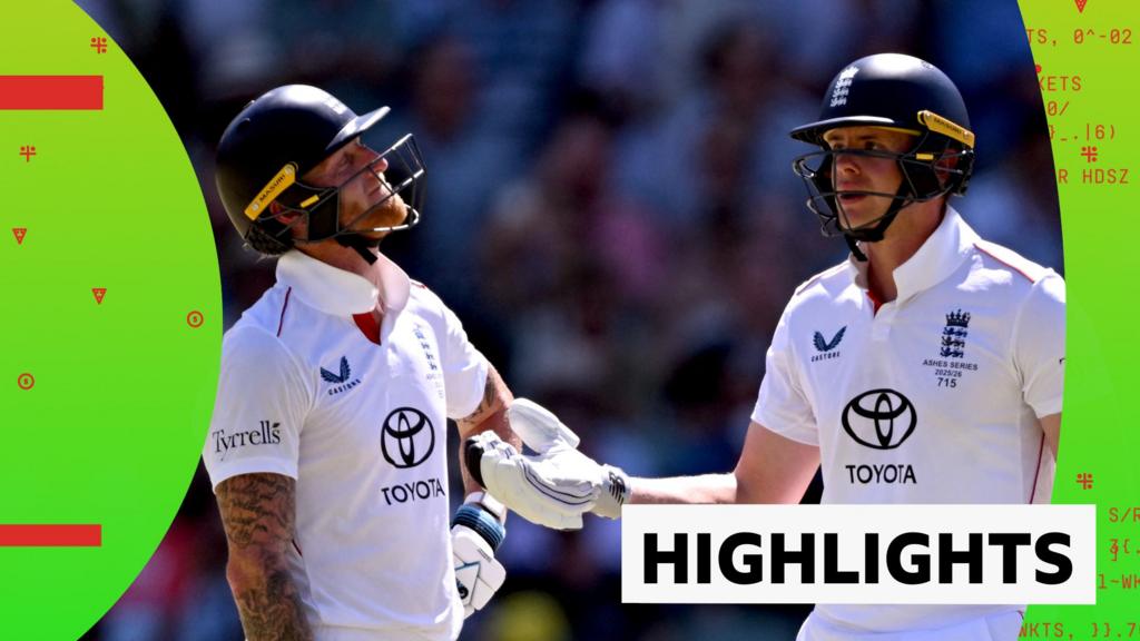 The Ashes 2025 third Test: Highlights of day two - Australia v England