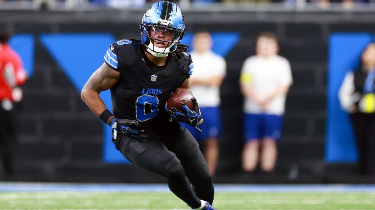 What happened to Jahmyr Gibbs? Lions RB's awful first half is wrecking owners' fantasy playoffs