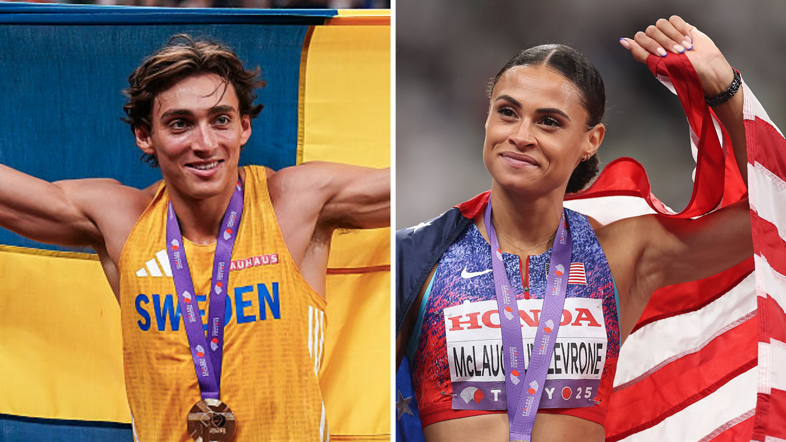 World Athletics: Armand Duplantis and Sydney McLaughlin-Levrone named world athletes of year