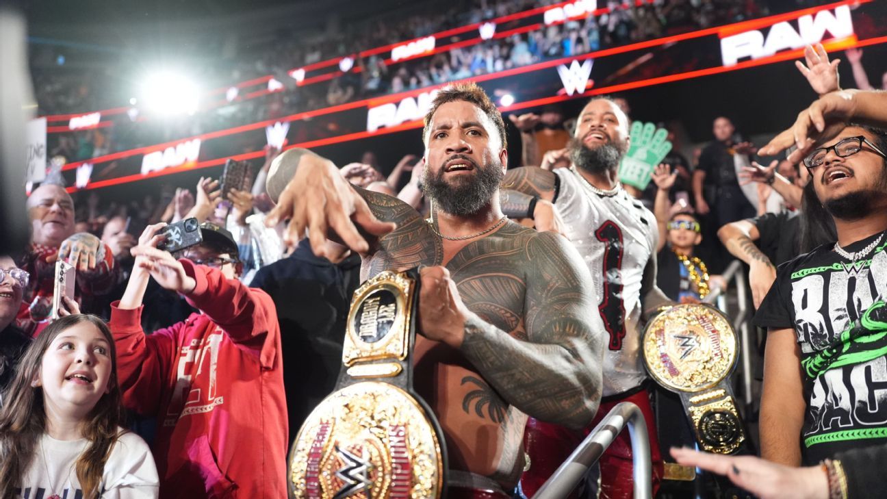 WWE 'Raw' takeaways: The Usos are tag team champions again