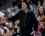 Are Dawn Staley shirts with South Carolina women's basketball coach's face on it for sale?