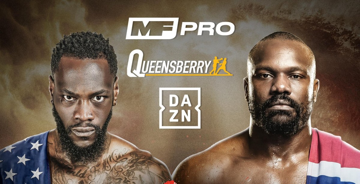 Deontay Wilder vs Derek Chisora official for April 4th on DAZN