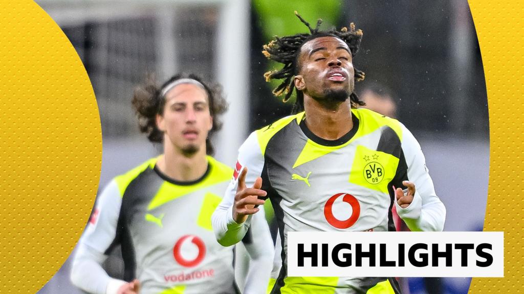 Eintracht Frankfurt 3-3 Borussia Dortmund: Bundesliga highlights