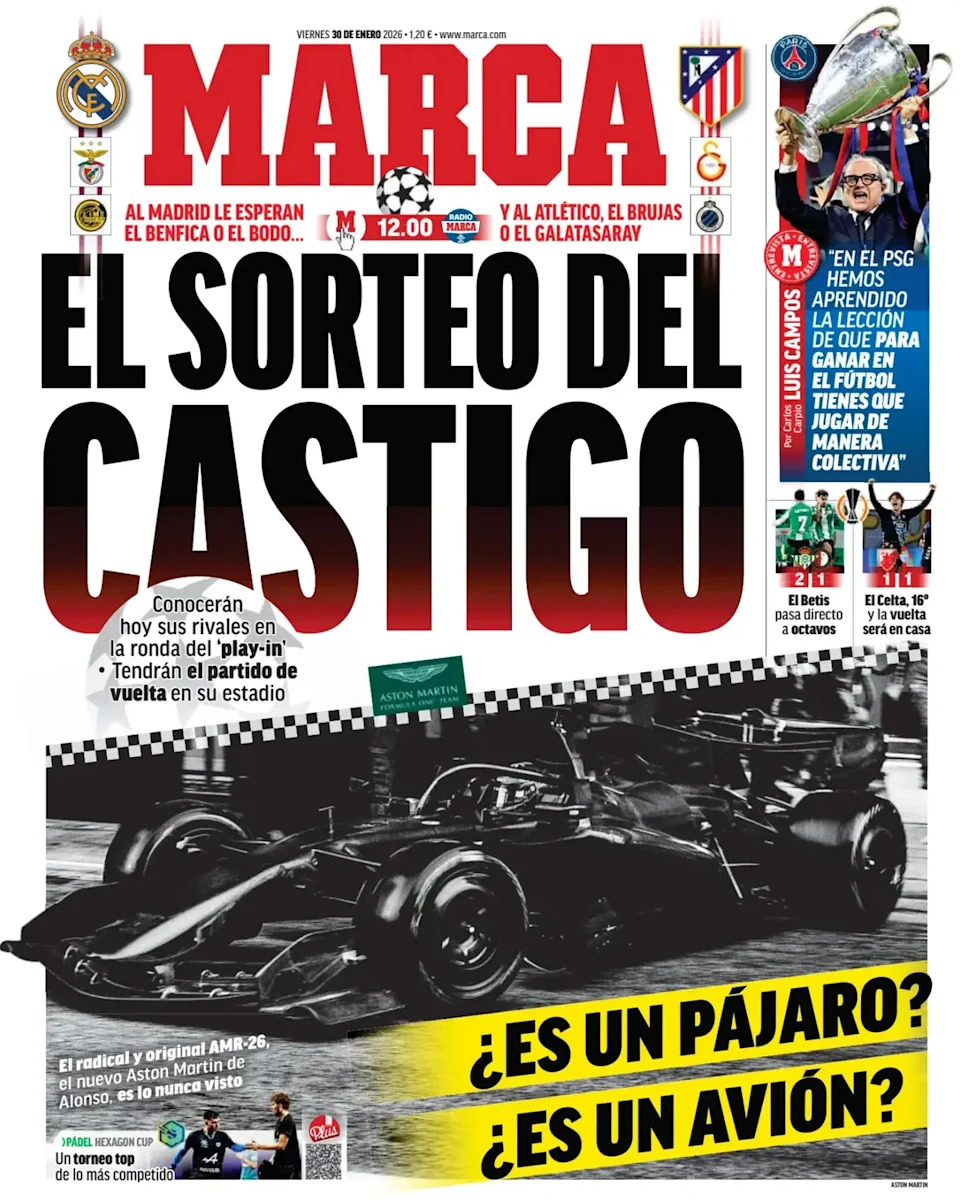 🗞️Today's front pages: Friday draw fever across Europe