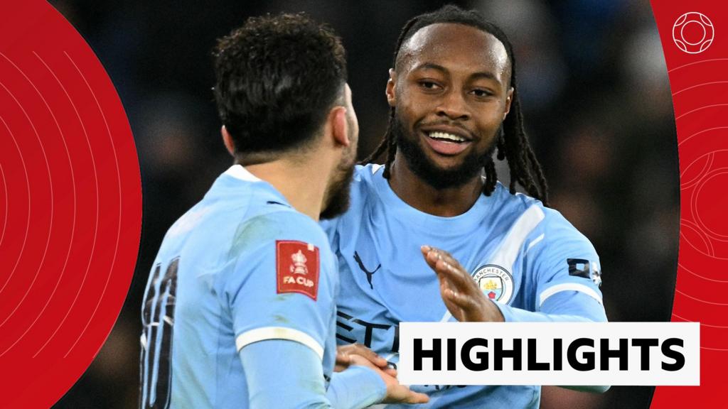 FA Cup: Manchester City 10-1 Exeter City - highlights