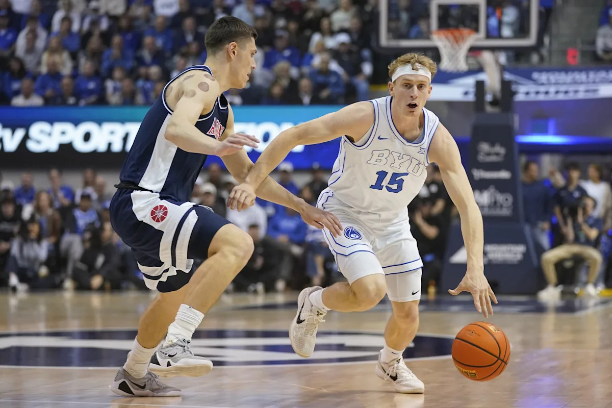 How to watch no. 13 BYU Basketball at no. 14 Kansas