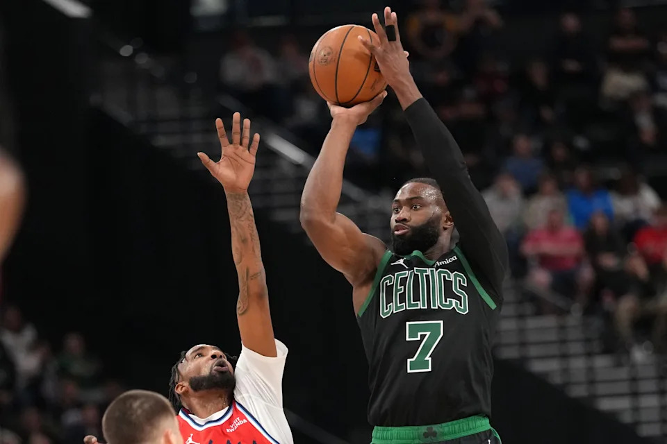 Jaylen Brown ties career-high during Celtics' 146-115 drubbing of Clippers (PHOTOS)