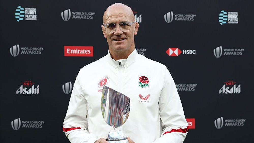John Mitchell: Red Roses coach renews terms as Emily Scarratt joins staff