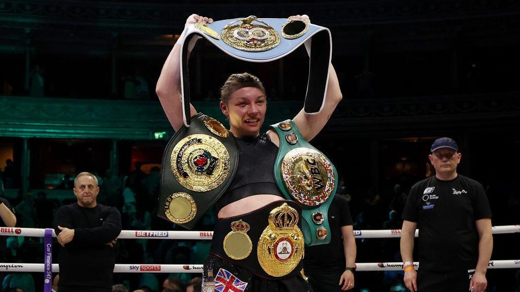 Lauren Price to defend world titles on BBC Two in April against Stephanie Pineiro Aquino