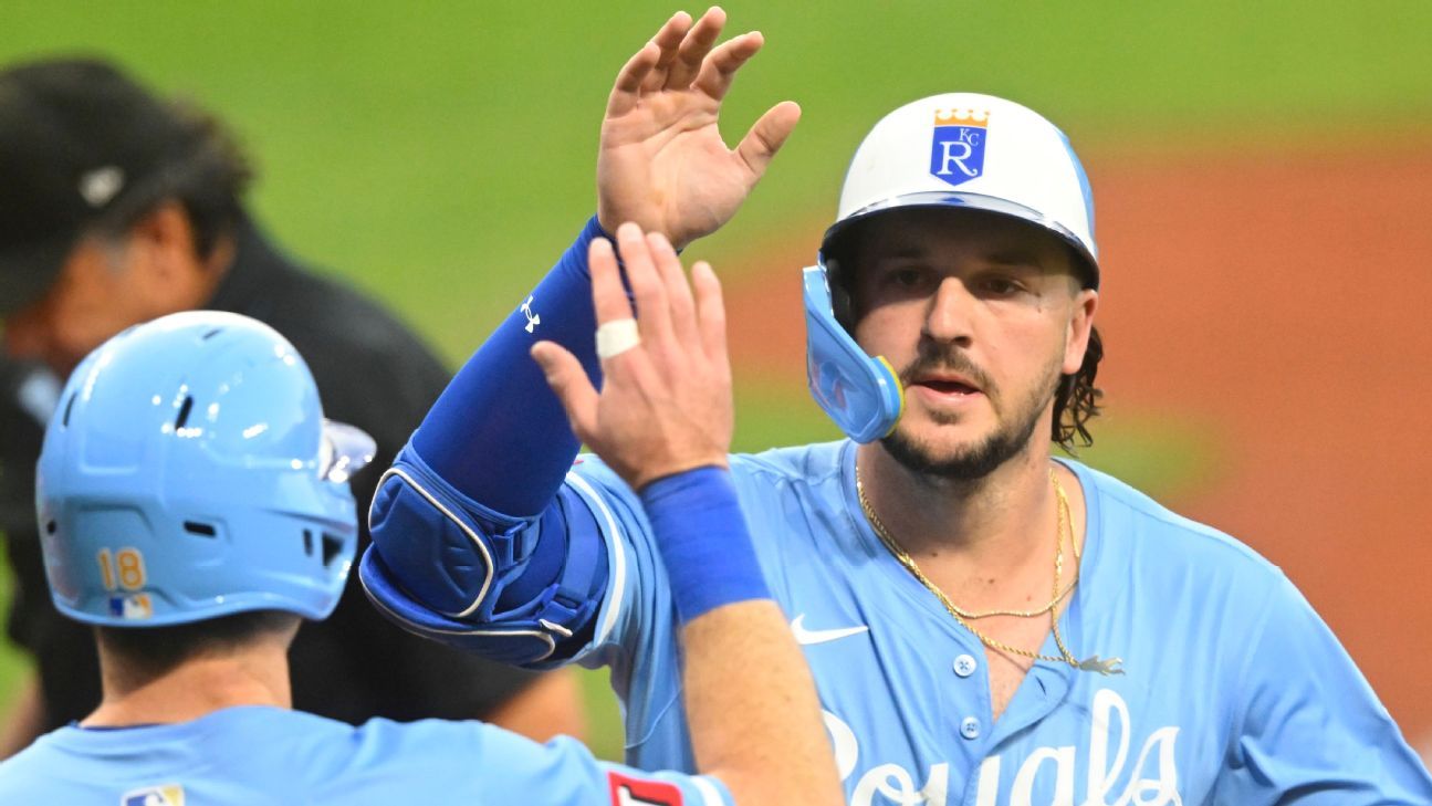 Pasquantino agrees to 2-year deal with Royals