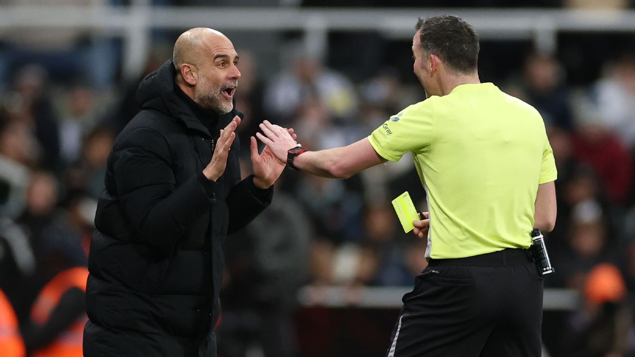 Pep rants over VAR on disallowed Semenyo goal