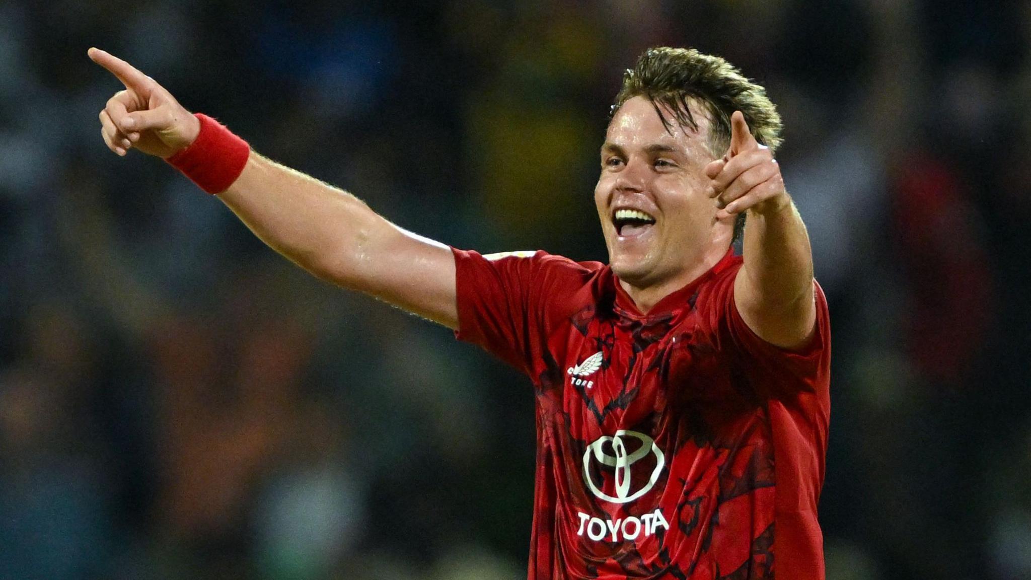 Sam Curran: England seamer takes hat-trick as tourists win first T20