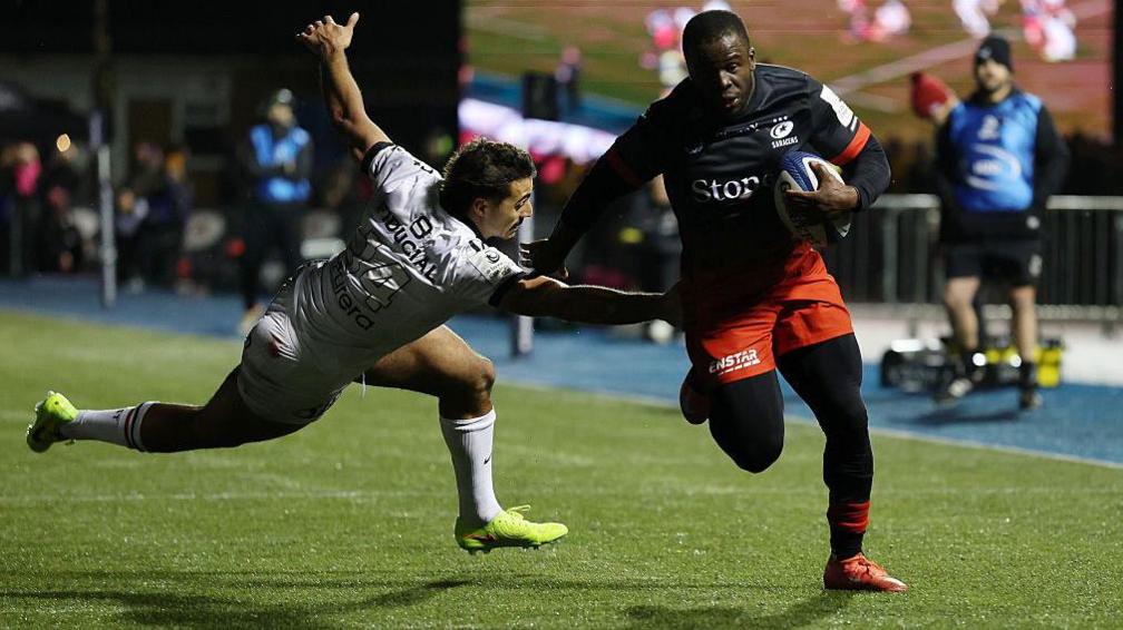 Saracens 20-14 Toulouse: Saracens secure famous win in Champions Cup Pool 1