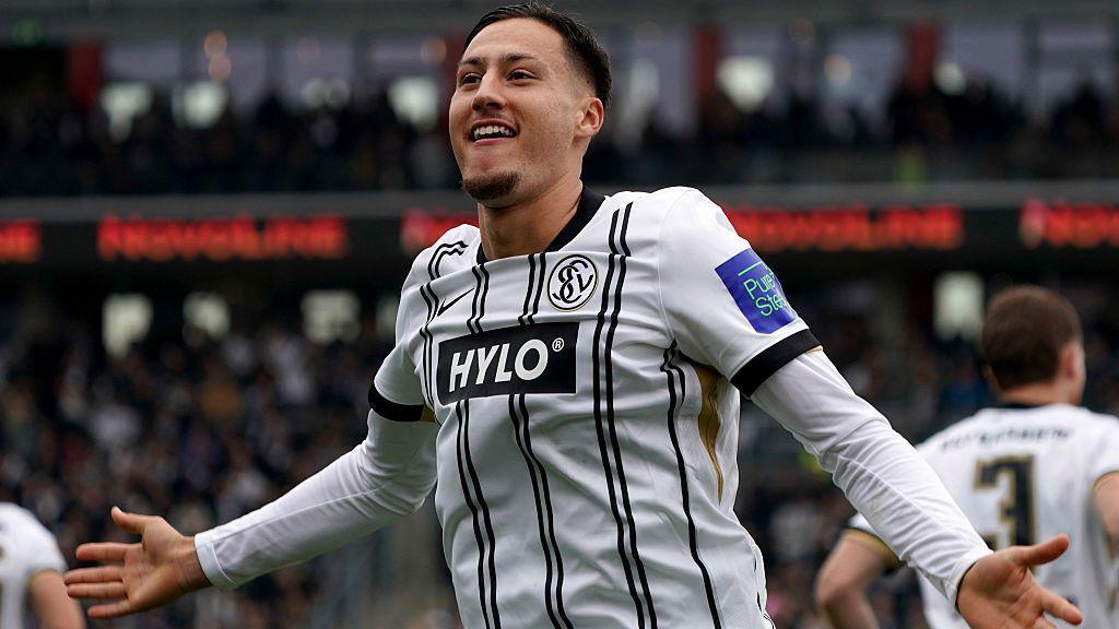 Younes Ebnoutalib's rapid rise from fourth tier to potential Eintracht Frankfurt star