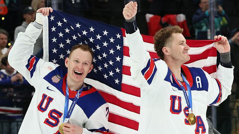 2026 Winter Olympics: US player Brady Tkachuk on White House AI video