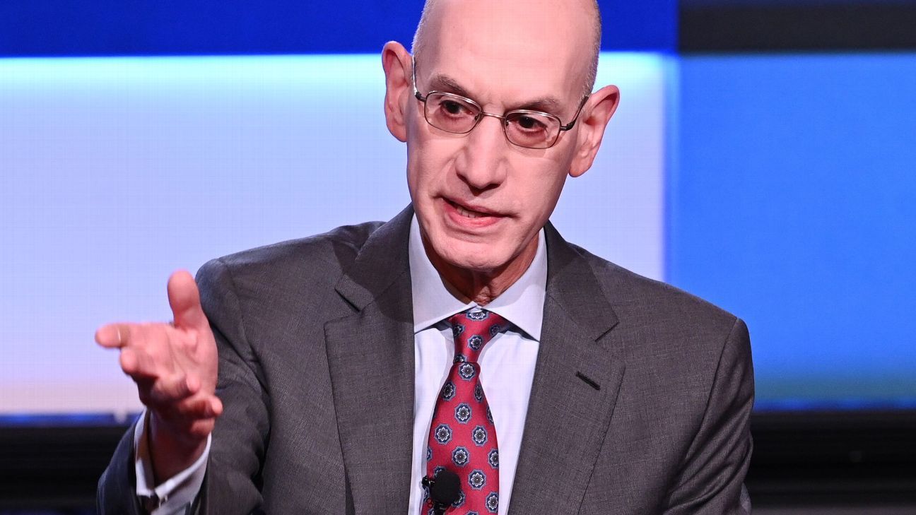 Adam Silver won’t set deadline in WNBA labor negotiations