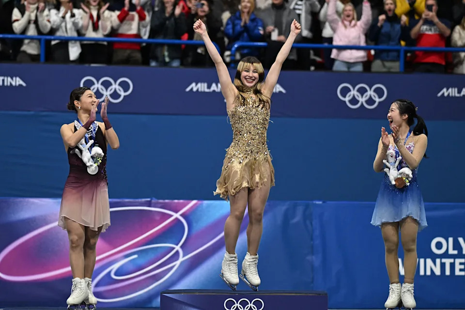 Alysa Liu wins gold for U.S. in women's figure skating at Winter Olympics