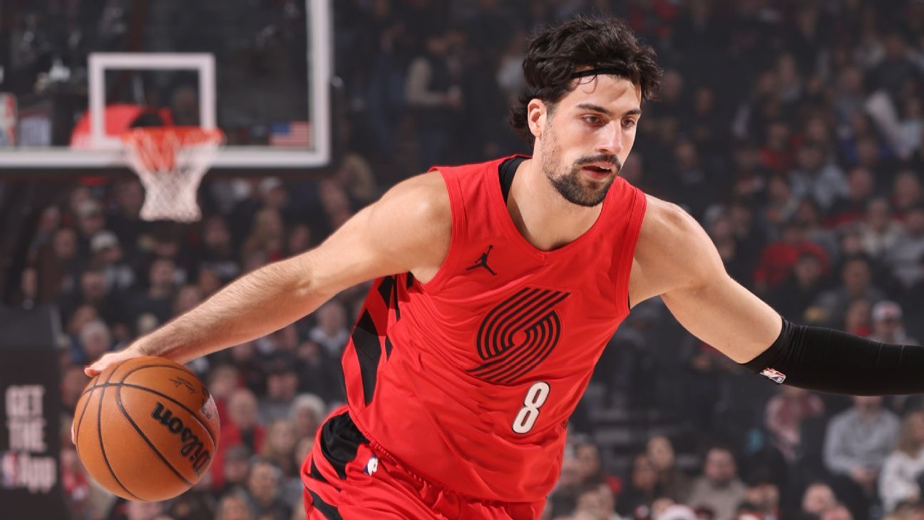 Blazers’ Avdija exits as lower back issue flares up