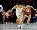 Booker helps No. 4 Texas hold on against No. 22 Tennessee 65-63