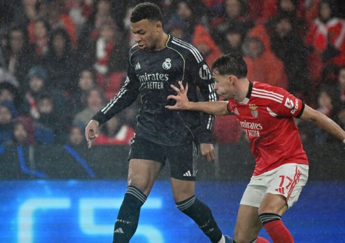 Champions League live updates: Benfica host Real Madrid, Monaco host PSG