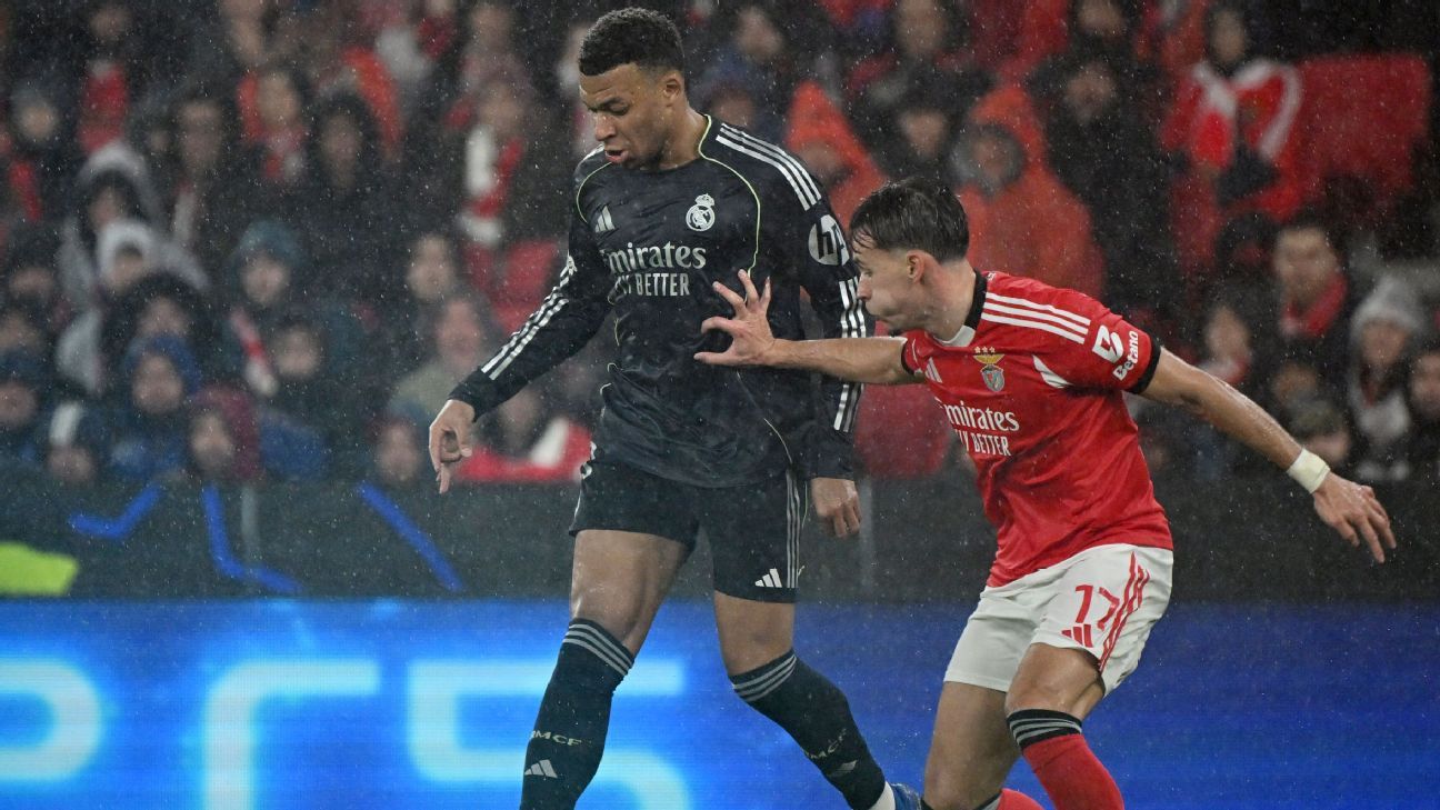 Champions League live updates: Benfica host Real Madrid, Monaco host PSG