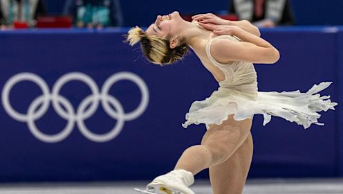 China’s Eileen Gu laughs off ‘two golds lost’ question as ‘ridiculous perspective to take’