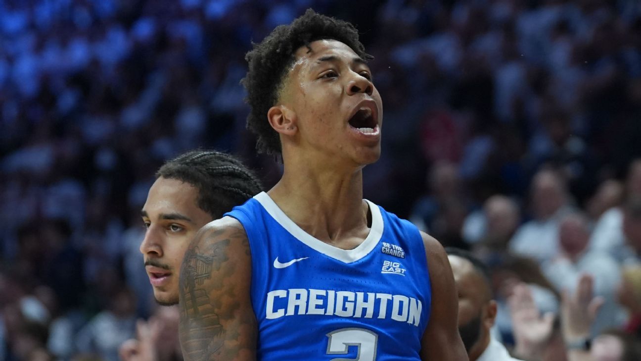Creighton pulls off upset as No. 5 UConn goes cold at home