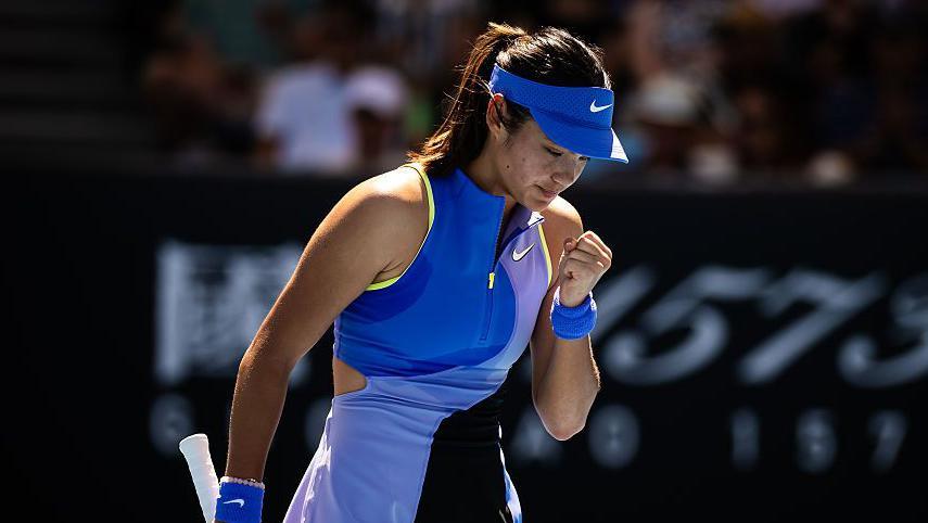 Emma Raducanu: Briton records first win since Australian Open and coach split