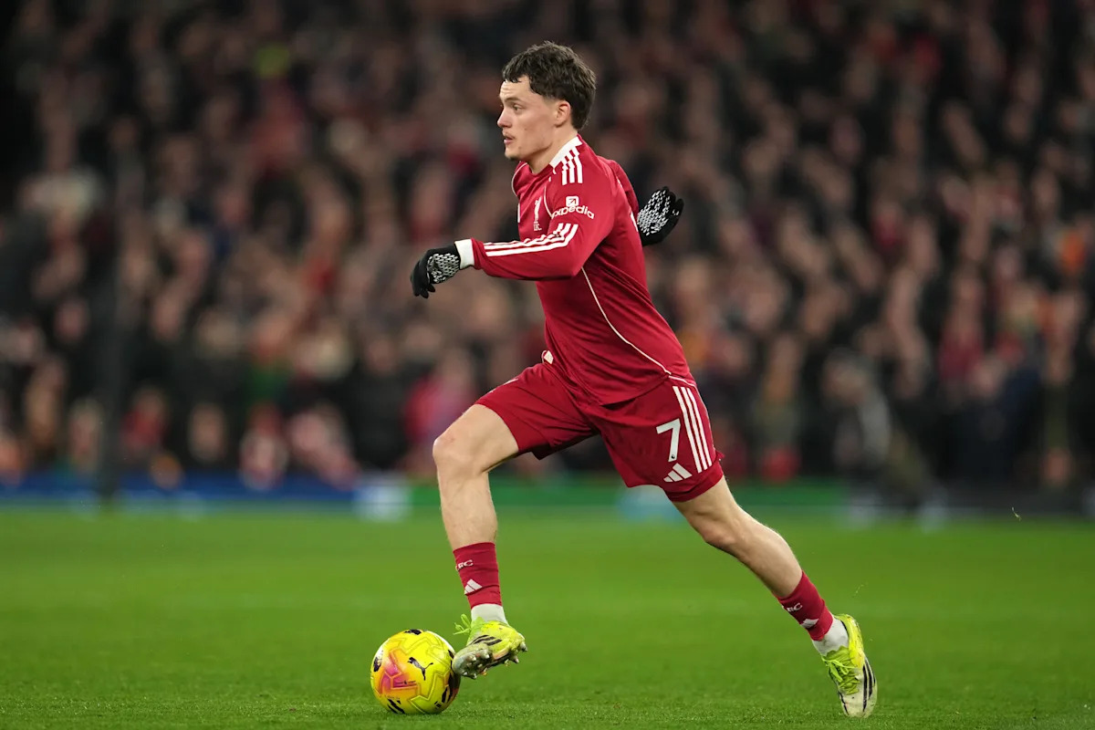 Florian Wirtz taken out of Liverpool team after warmup ahead of match at Nottingham Forest