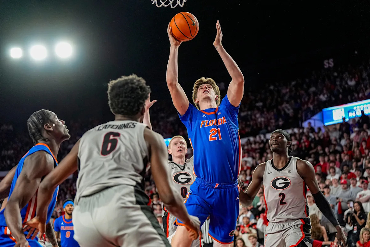 Florida basketball climbs further up NET top 10 after beating Georgia