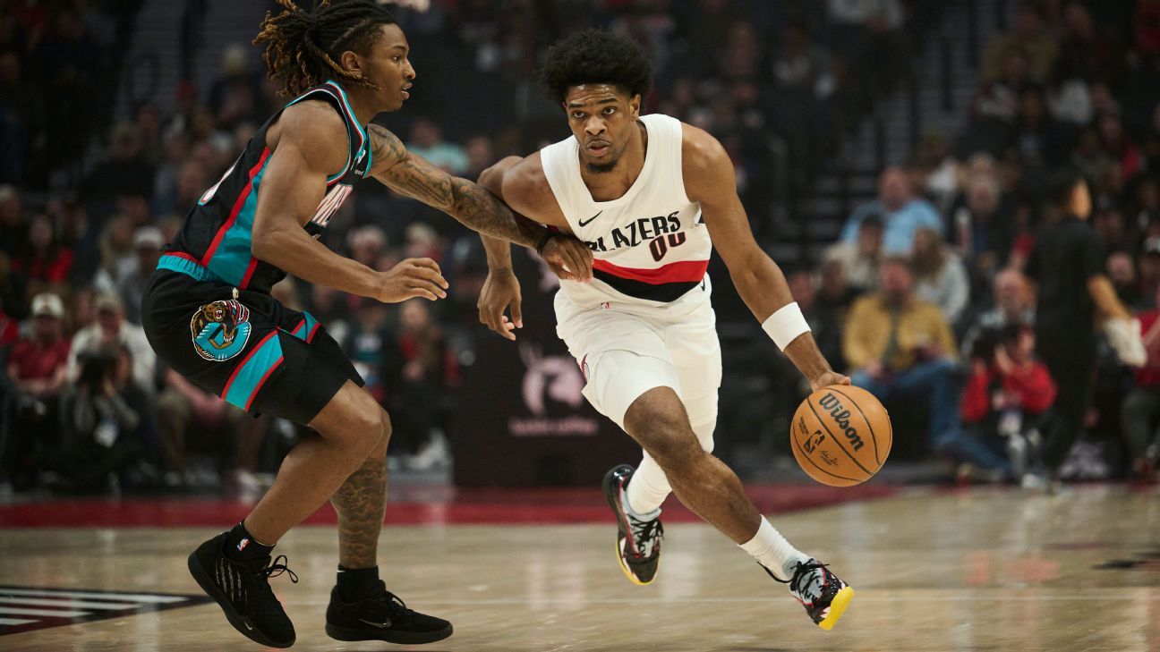 Grizz's Pippen, Blazers' Henderson make debuts