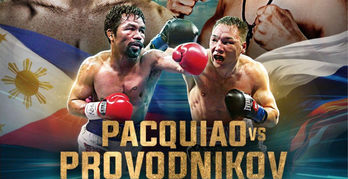Manny Pacquiao vs Ruslan Provodnikov exhibition set for April 18th