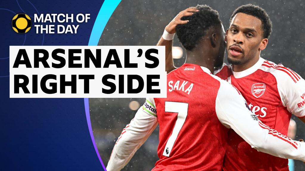 Match of the Day analysis: Bukayo Saka & Jurrien Timber link-up at Arsenal among best in Europe - Danny Murphy