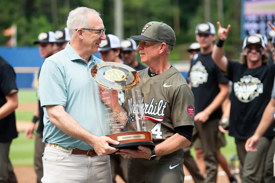 Mike Mancini injury update for Vanderbilt baseball after Eastern Michigan win