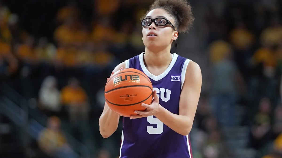 No. 17 TCU women grab top spot in Big 12 Conference after beating No. 19 West Virginia 59-50
