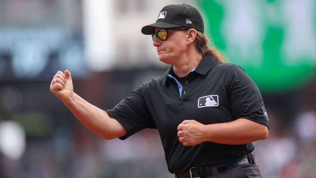 Pawol, MLB's 1st woman ump, not among job fills