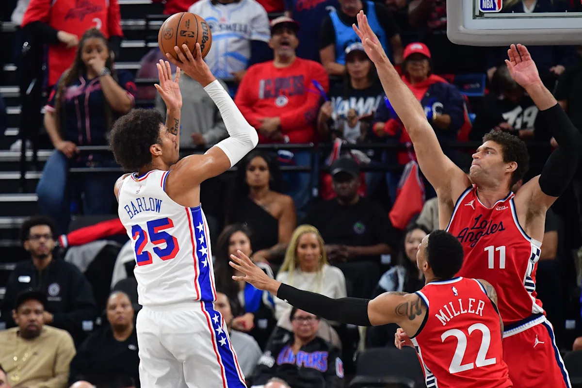 Player grades: Dominick Barlow leads 76ers past Clippers to start trip