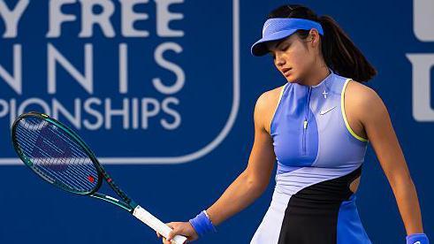 Raducanu beaten by lucky loser in Dubai first round