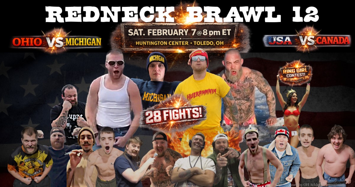Redneck Brawl 12: Live results, updates, round by round, how to watch, start time