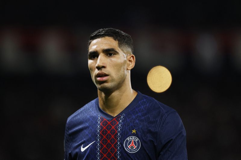 SOCCER-Paris St Germain's Hakimi to face trial for rape, France Info reports