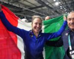 Speedskater Lollobrigida wins host Italy's 1st gold of Olympics