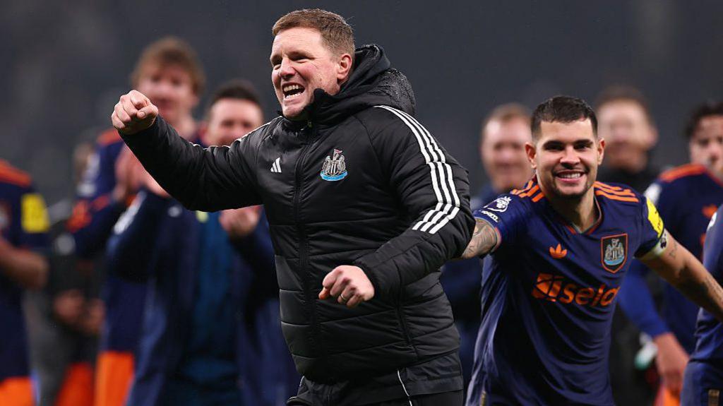 Spurs 1-2 Newcastle: Eddie Howe savours 'special connection' after supporters' response